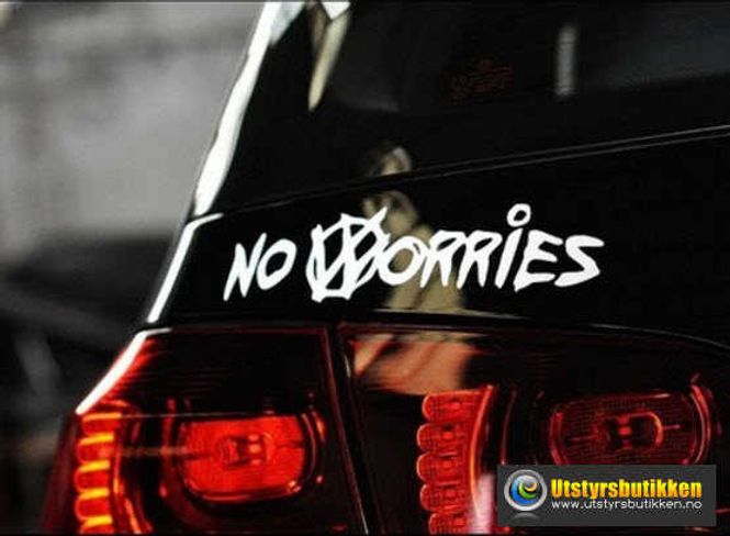 Hovedbilde VW - Volkswagen sticker No Worries