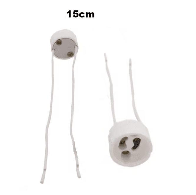 Hovedbilde Pæreholder keramisk GU10 sokkel