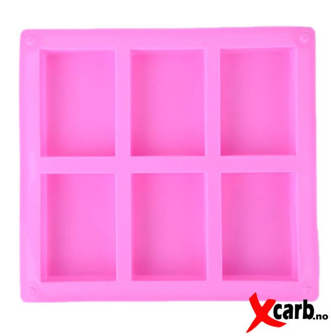Hovedbilde Silikonform 6X rektangulær