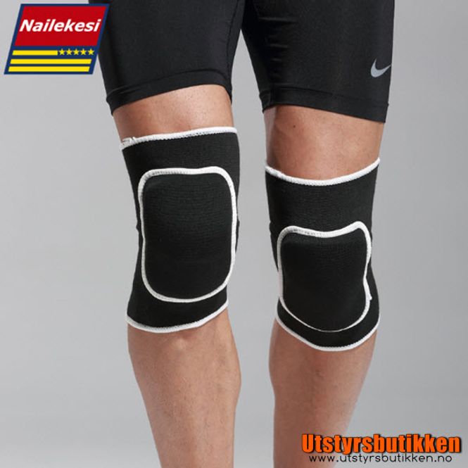 Hovedbilde Knebeskytter med pute sort - par