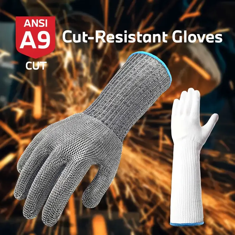 Knivsiker hanske - Antikutt hanske