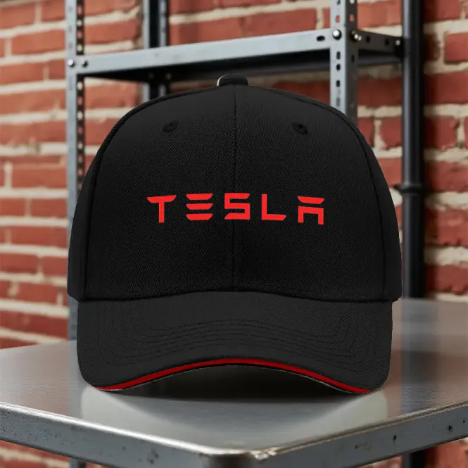 Hovedbilde Caps med Tesla logo