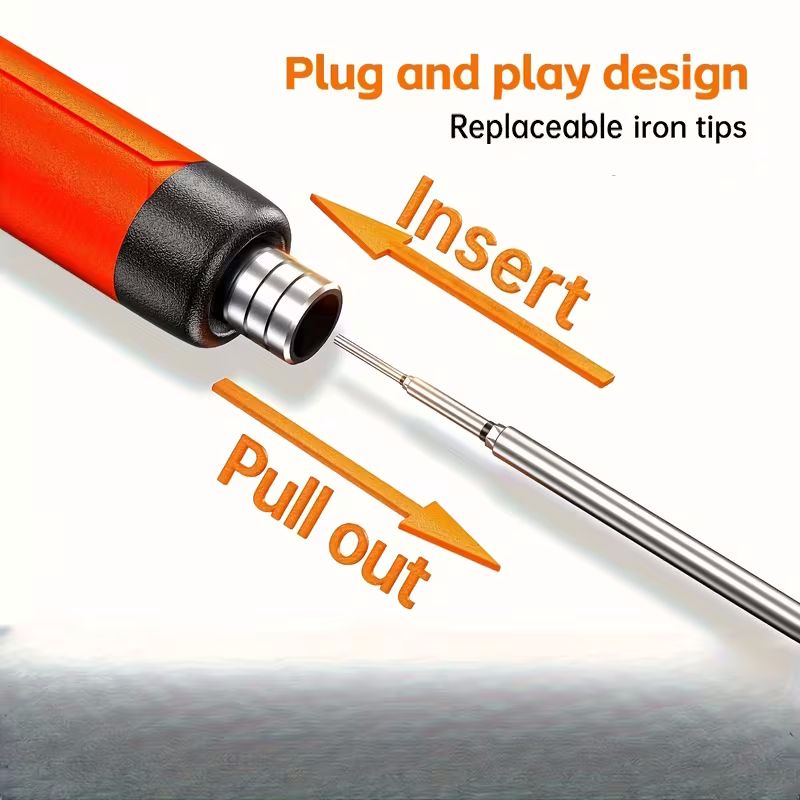 Trådløs oppladbart loddeboltsett